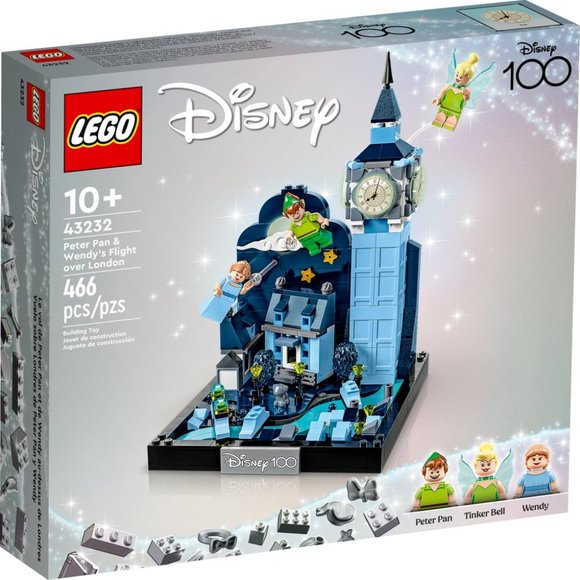 LEGO 43232 Disney 100 Peter Pan & Wendy’s Flight over London Building Set NIB - Picture 9 of 15
